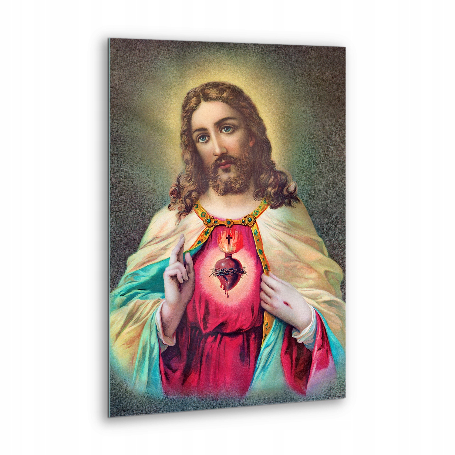 Foto-Obraz na skle Salon Srdce Ježíše Spasitele