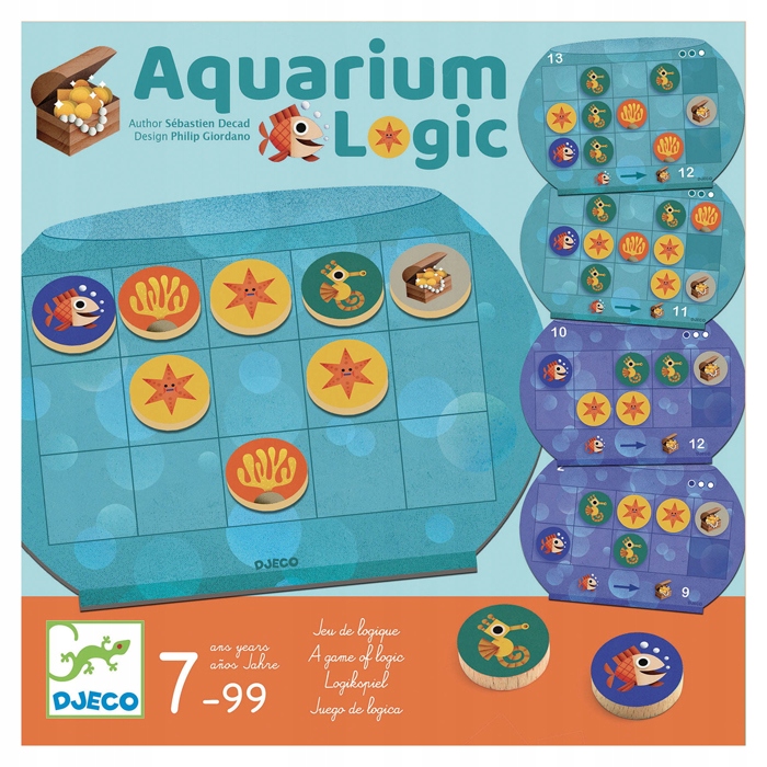 Djeco Gra logiczna AKWARIUM