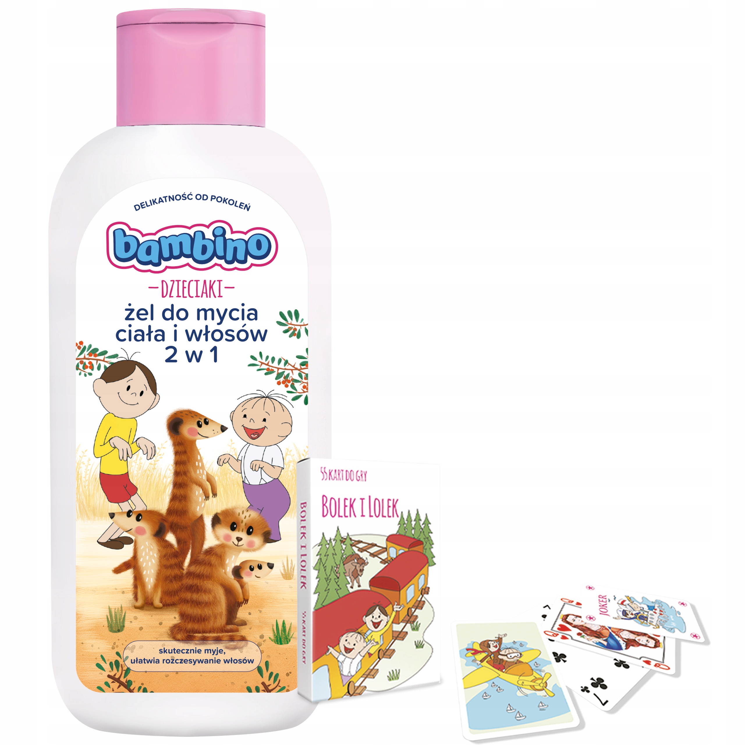 BAMBINO Żel B&L dla dzieci 2w1 400ml + gratis