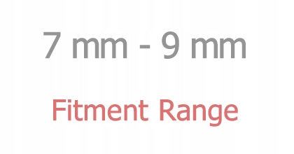 Opaska przewodu paliwa obejma W1 mini GBS 7-9 mm Marka inna