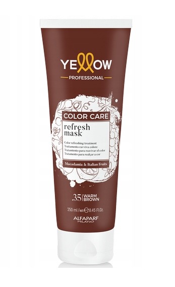 Yellow Professional Refresh Mask Warm Brown .35
