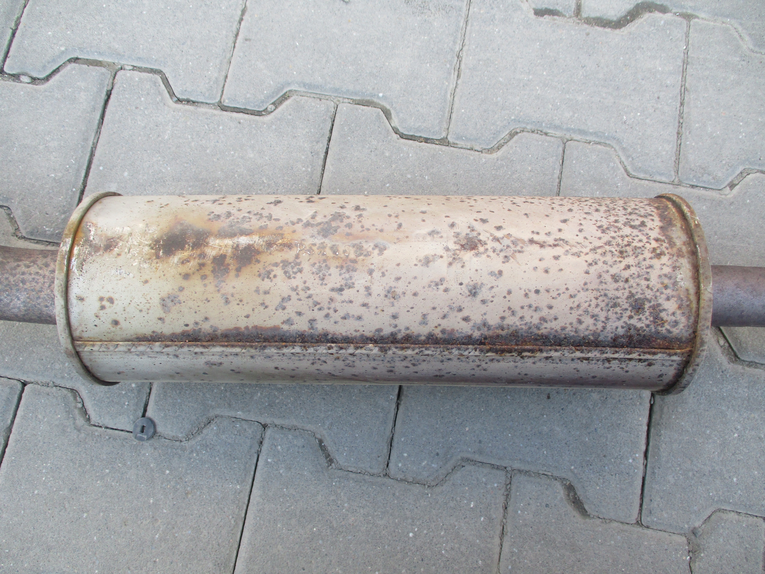 muffler, exhaust PEUGEOT 2008 and 1.2THP