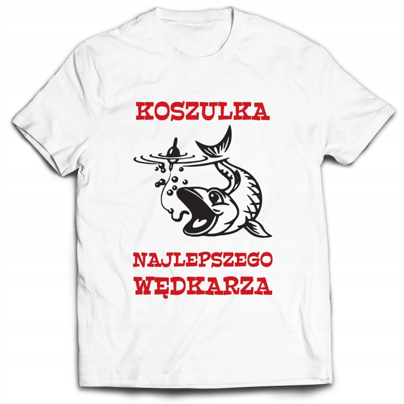 

Koszulka wędkarska dla Najlepszego Wędkarza L