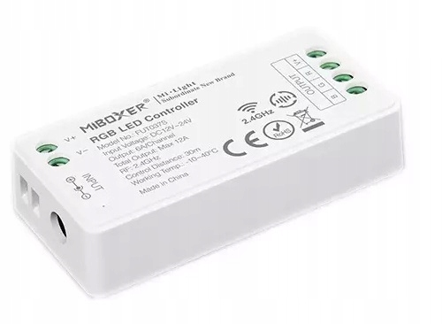 

Sterownik Rgb Do Led MiLIGHT FUT037S 12A 12-24V