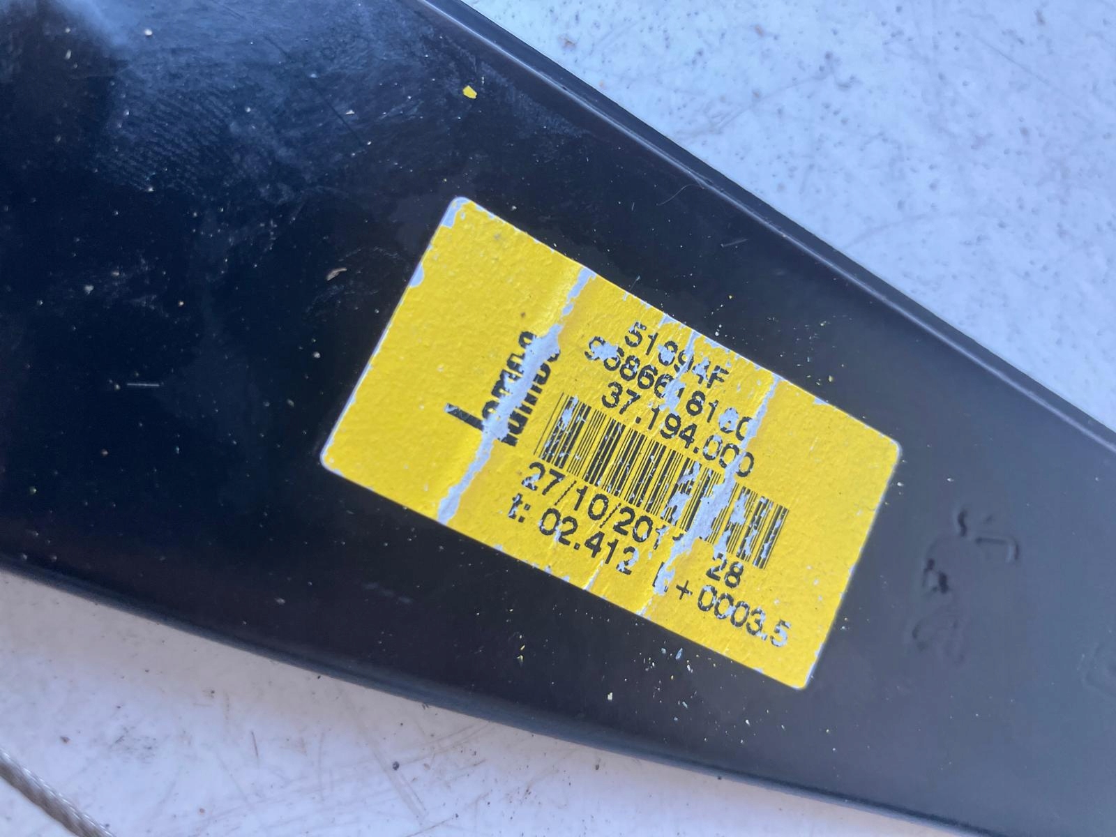 window regulator left front PEUGEOT 508 and 9688808280