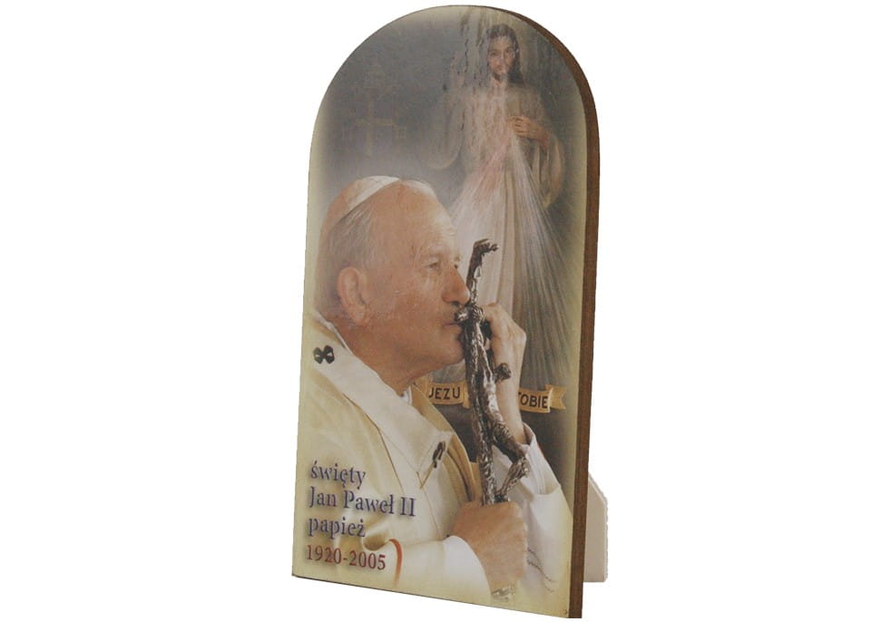 

Obrazek Na Sklejce Jezus Miłosierny Jan Paweł II