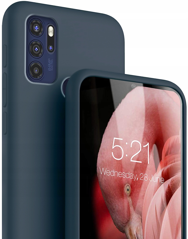 

Etui Silicone Case Szkło do Motorola Moto G60s