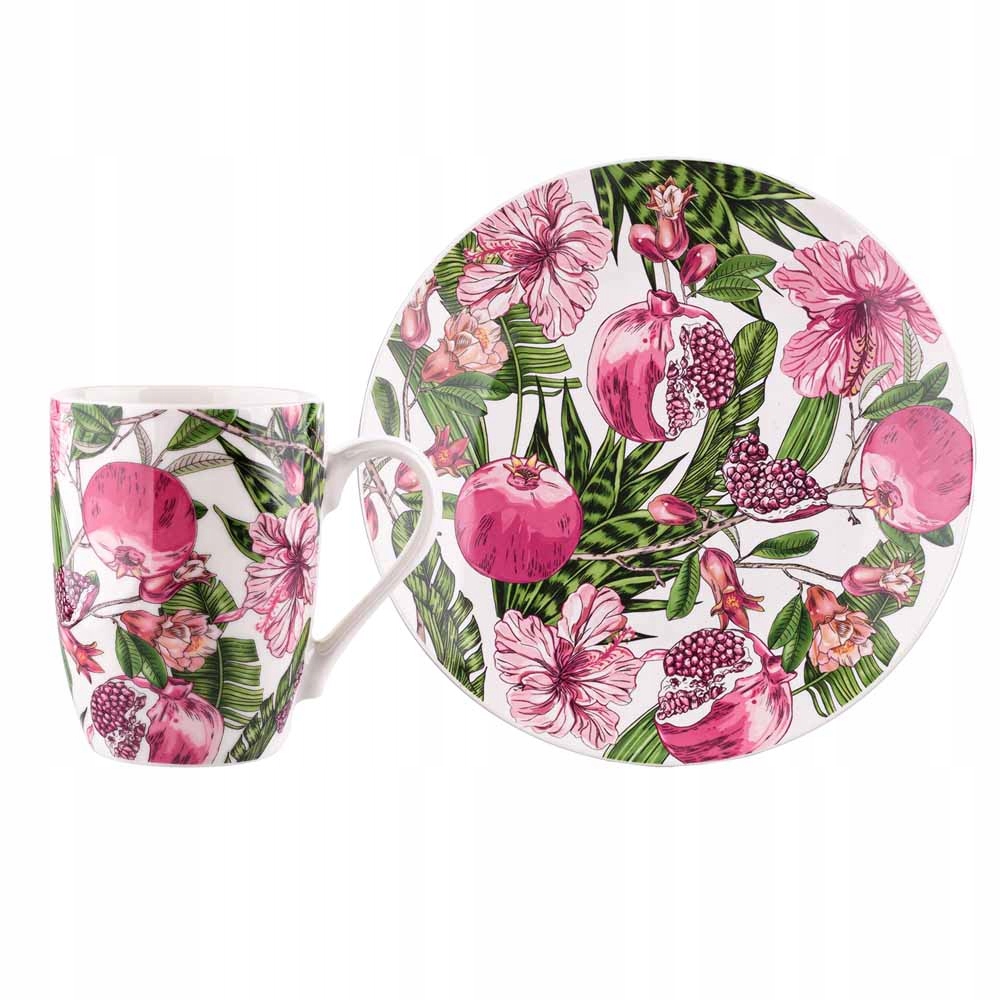 

Kubek Do Kawy Talerzyk Deserowy Do Ciasta Zestaw