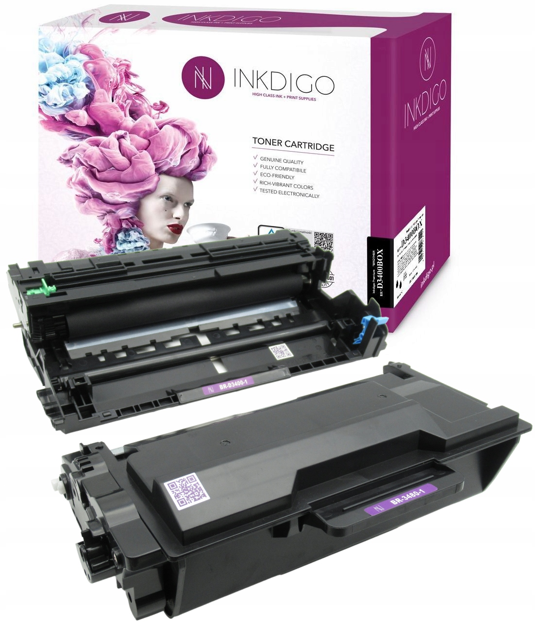 TONER + BĘBEN DO BROTHER TN3480 MFC-L5750DW