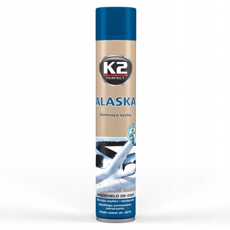 K2 alaska odmrażacz do szyb 750ml