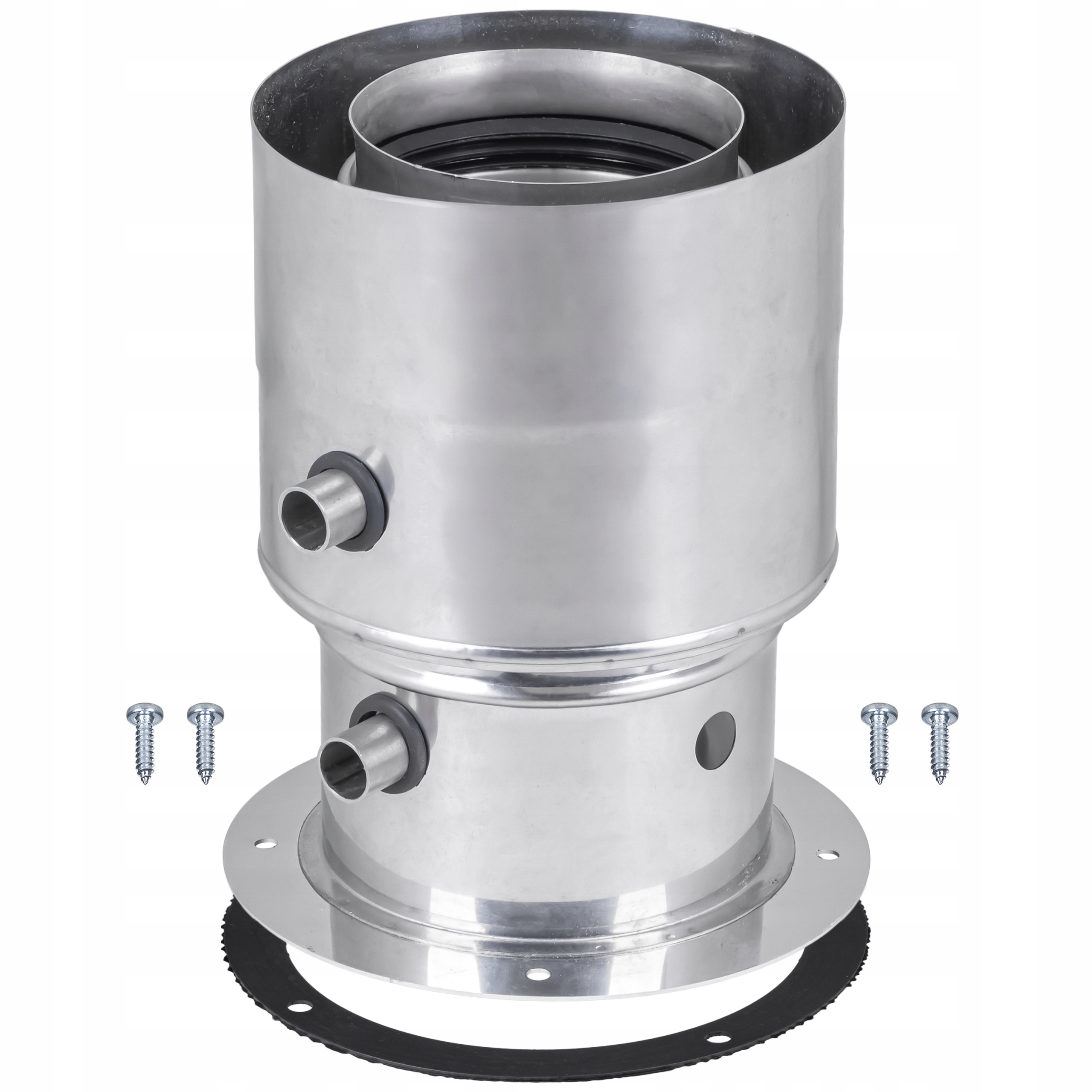 Adaptér turbo 60/100 na 80/125 s odkapávačem pro kotle Saunier Duval