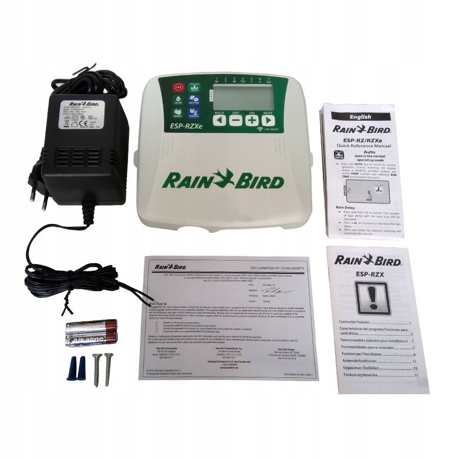 

Sterownik Nawadniania RainBird ESP-RZXe 6i Wewn.