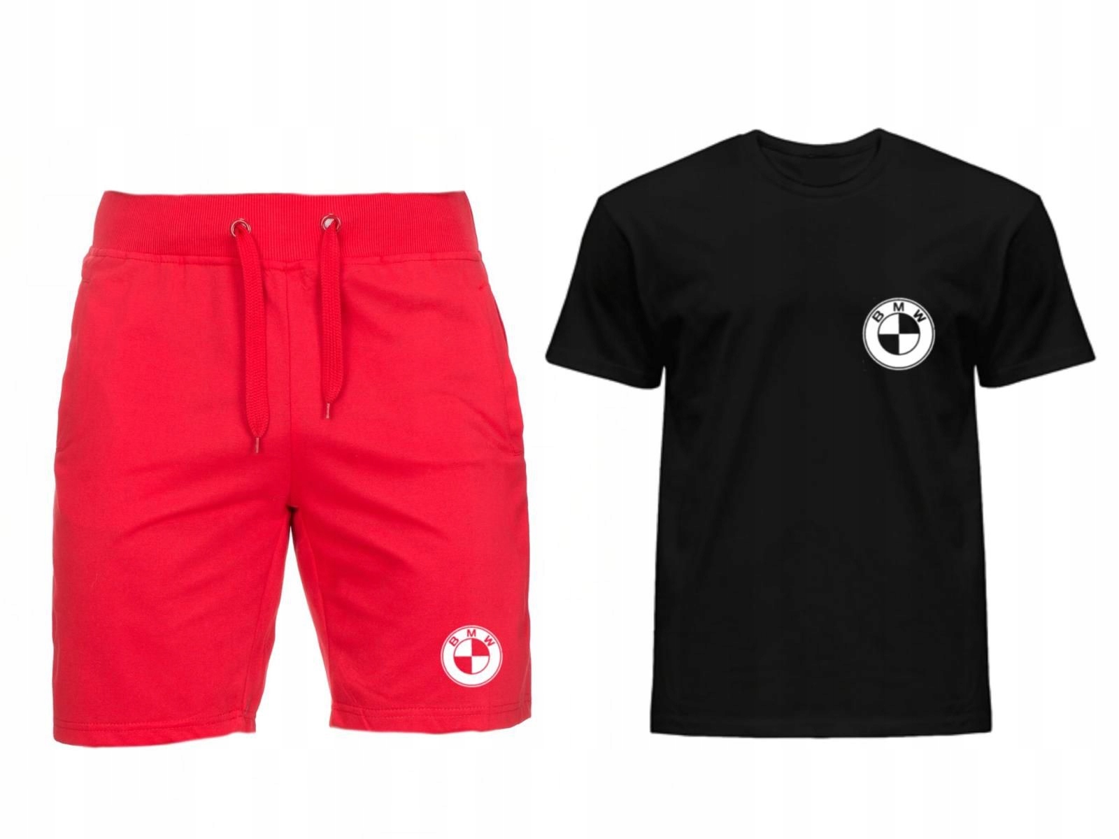 Komplet Trička Kraťasy Bmw Pánské L