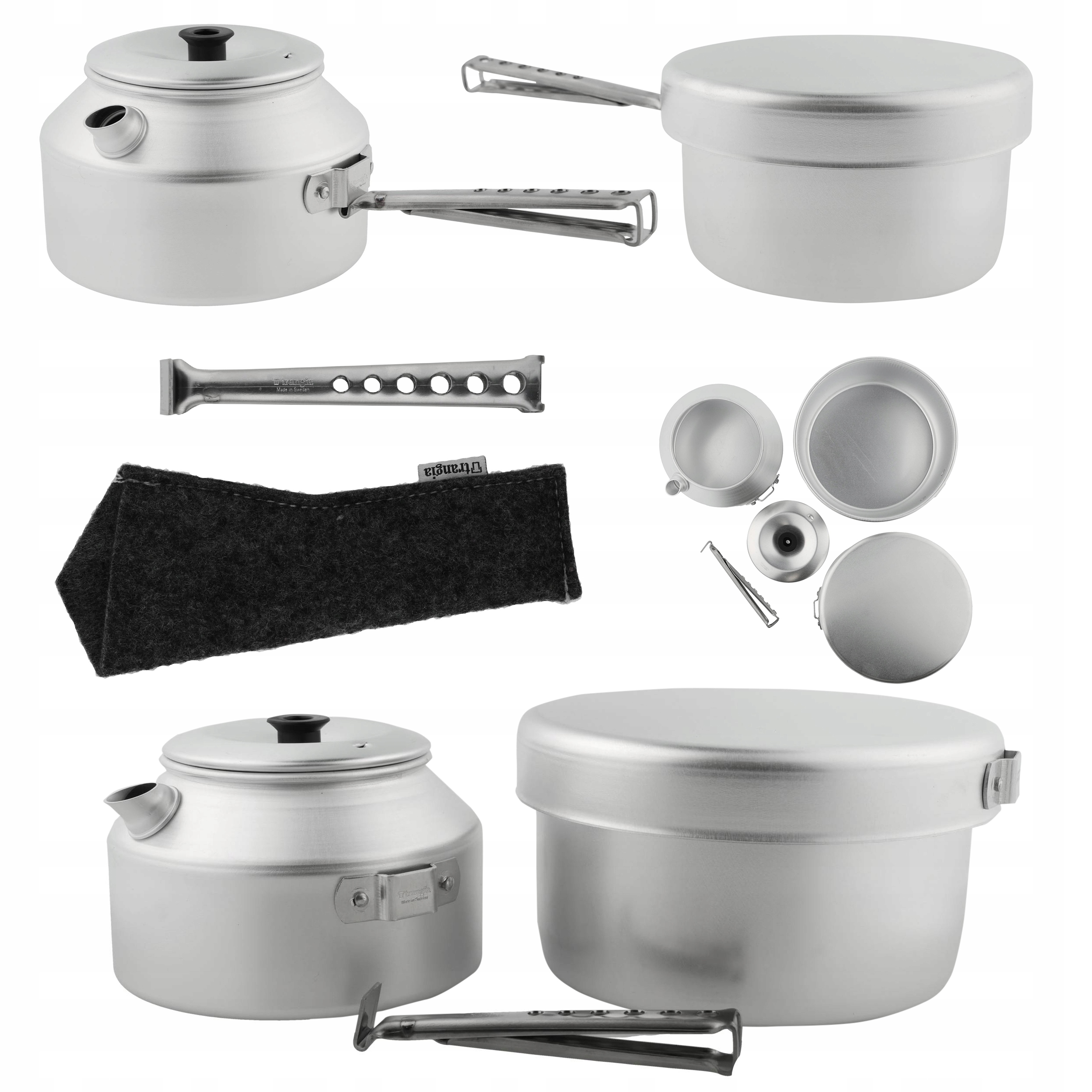 Naczynia kempingowe turystyczne Trangia camping set 628 zestaw