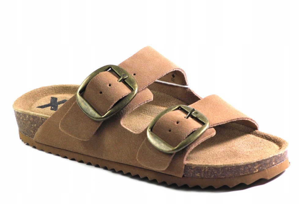 Xti nazouváky 144039 Profilované přezky camel vel. 40