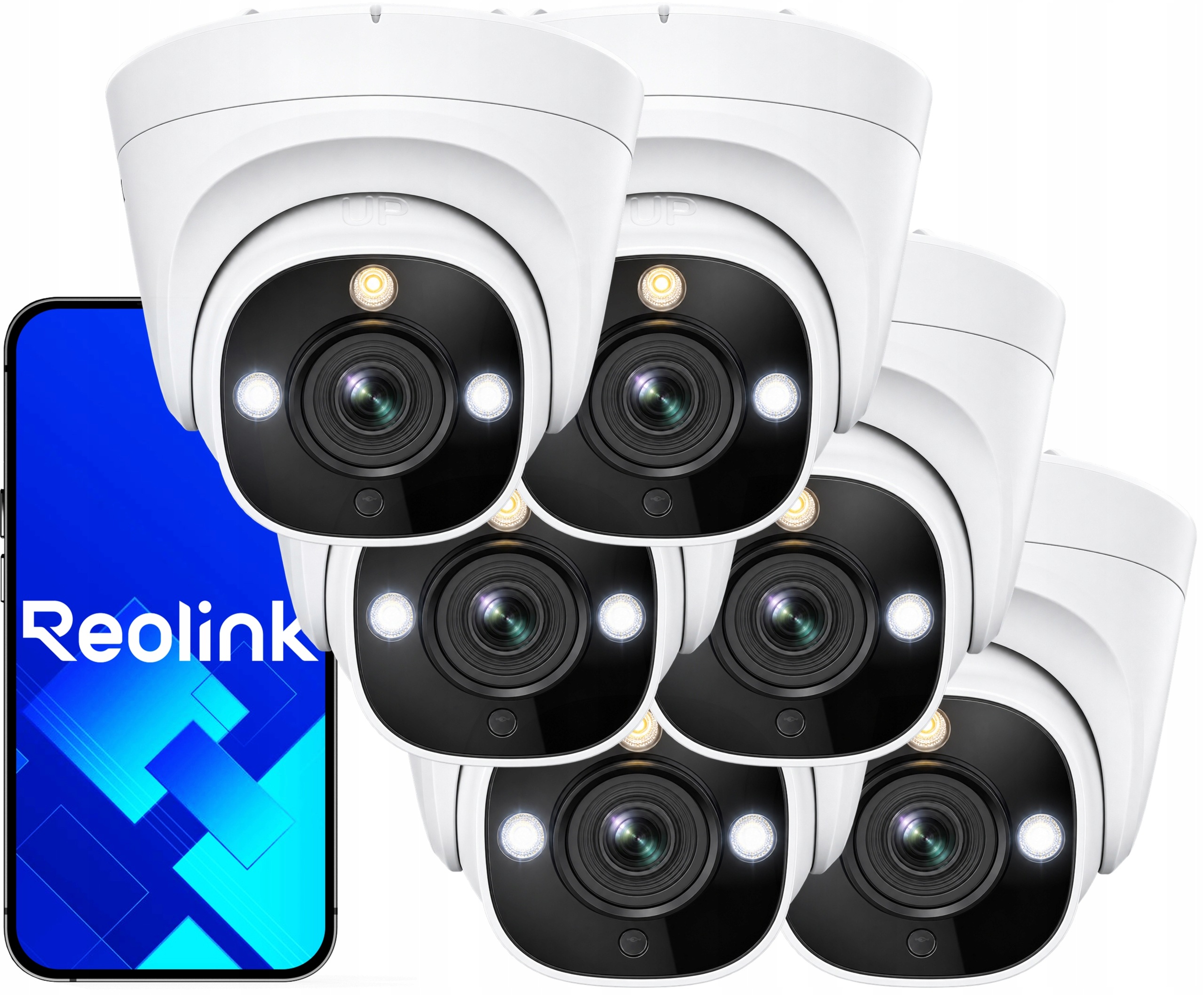 Ip kamera 12MPx 6x kopule Reolink RP-PCT12M PoE Mikrofon MicroSD Ai