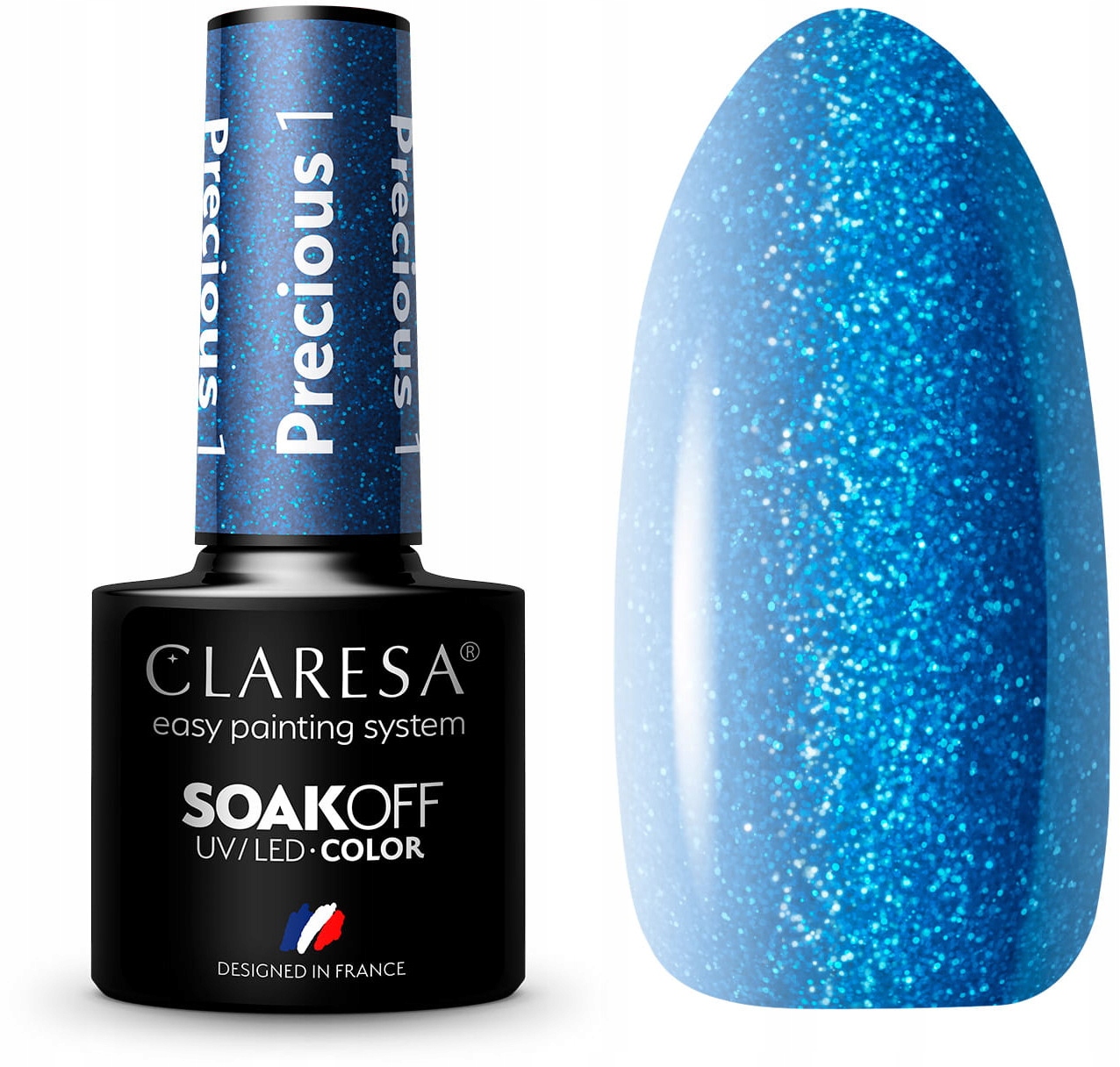 

Claresa lakier hybrydowy perłowy błyszczący PS1