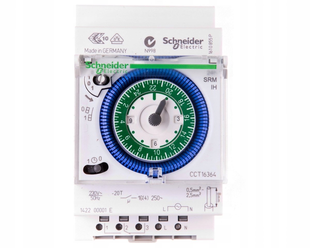 Schneider Programator analogowy 16A 230V dobowy 1-kanałowy CCT16364