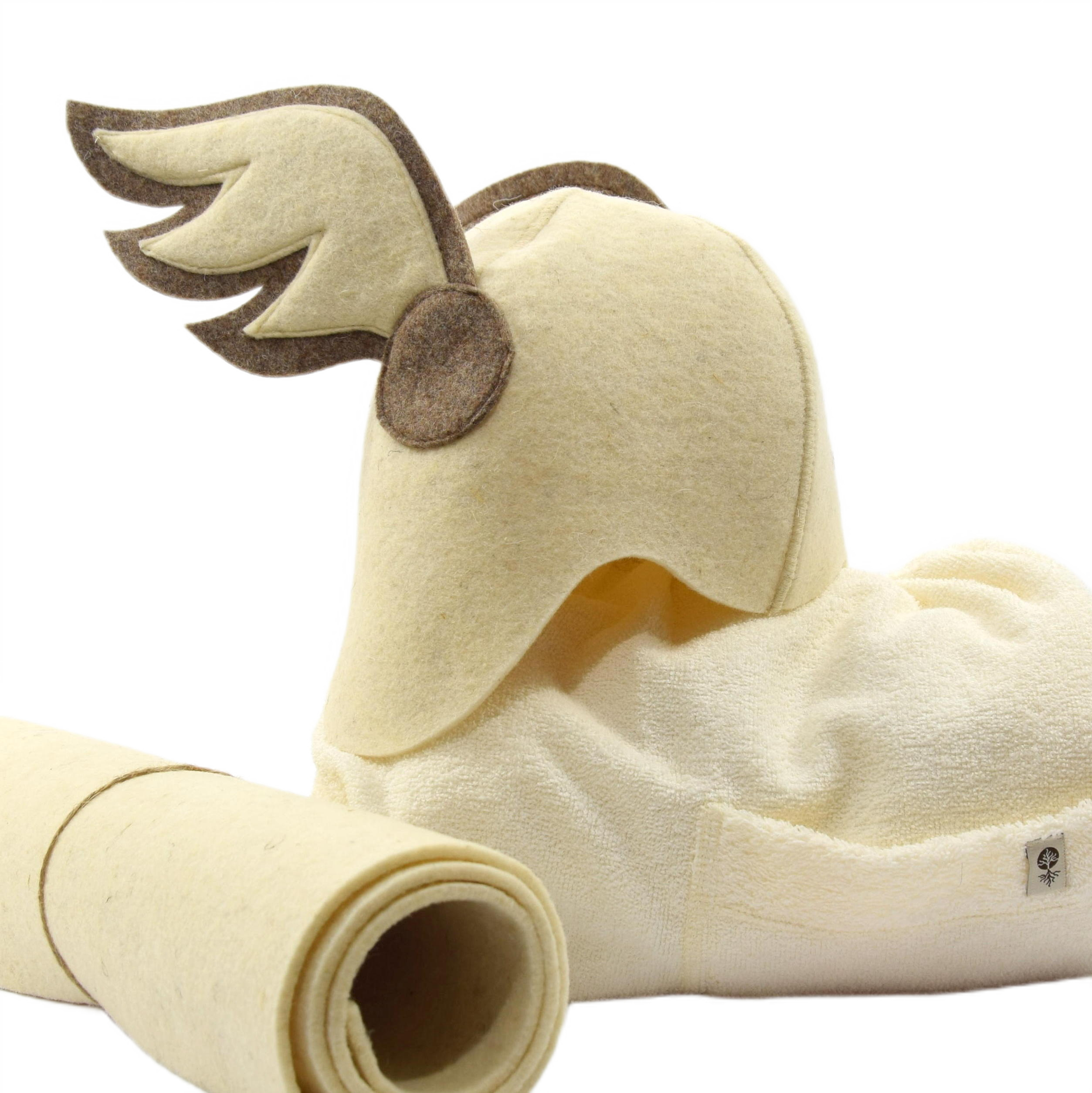 Čepice do sauny vlněná Set pro muže 3 cz Asterix vel XL