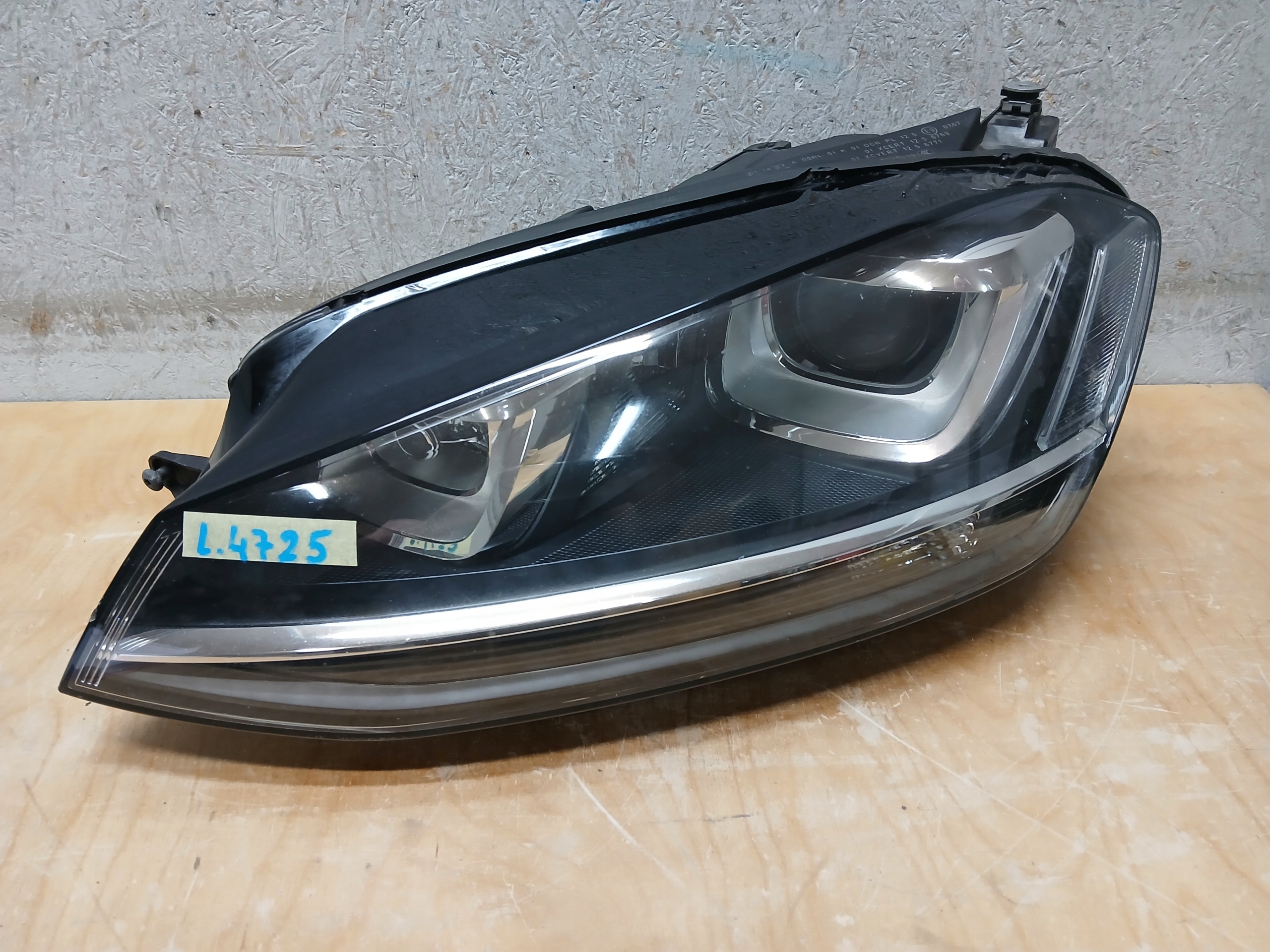 light front left VW GOLF VII 7 XENON 13-17 5G1941031