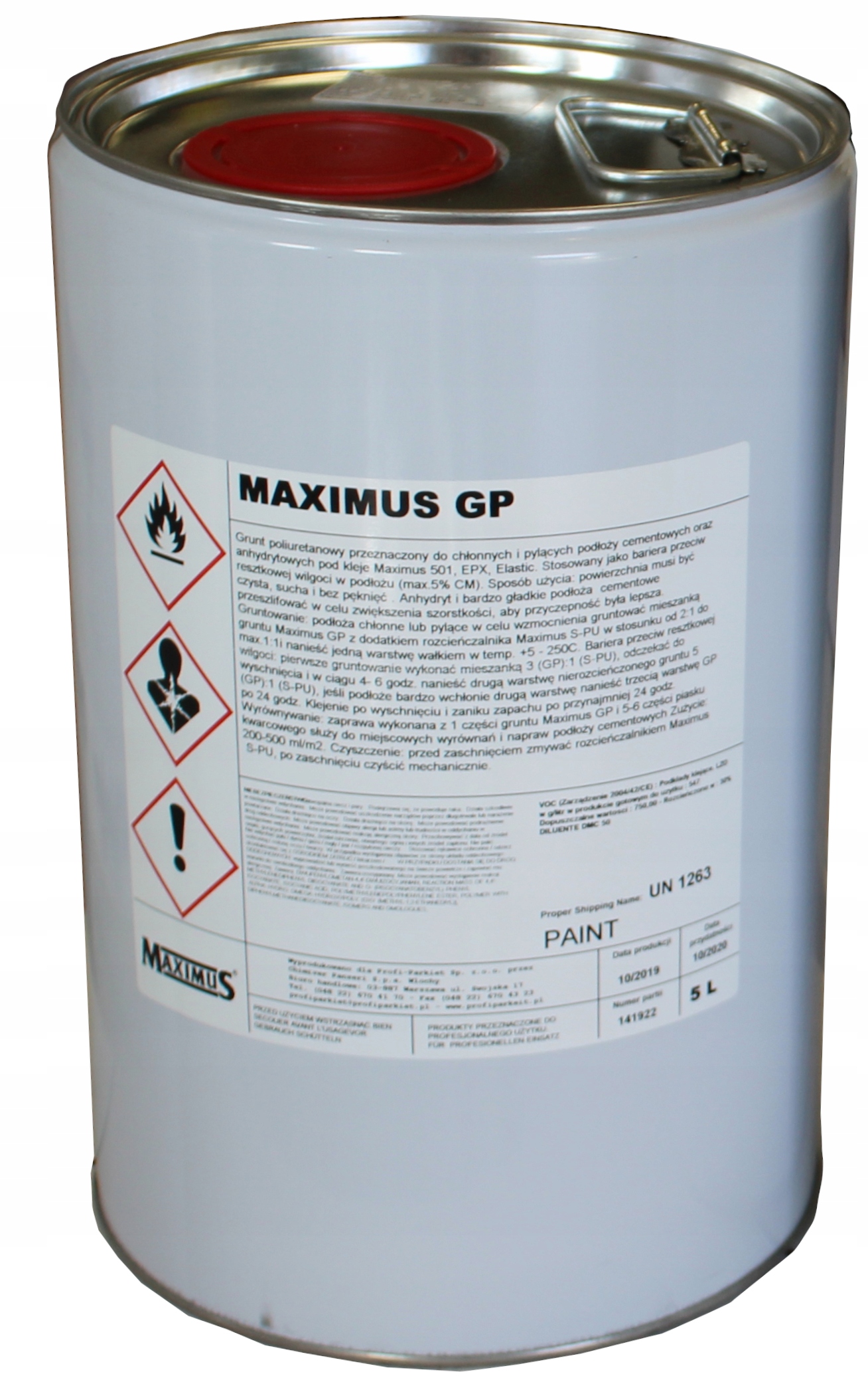 Maximus Gp 5L – polyuretánový spevňujúci podklad