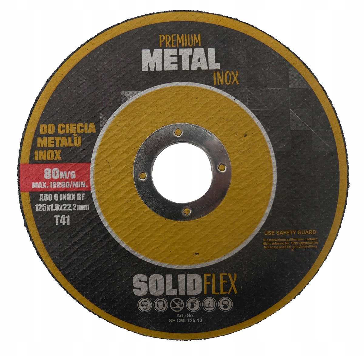 

10szt Tarcze Tarcza do cięcia metalu Solid 125x1,0