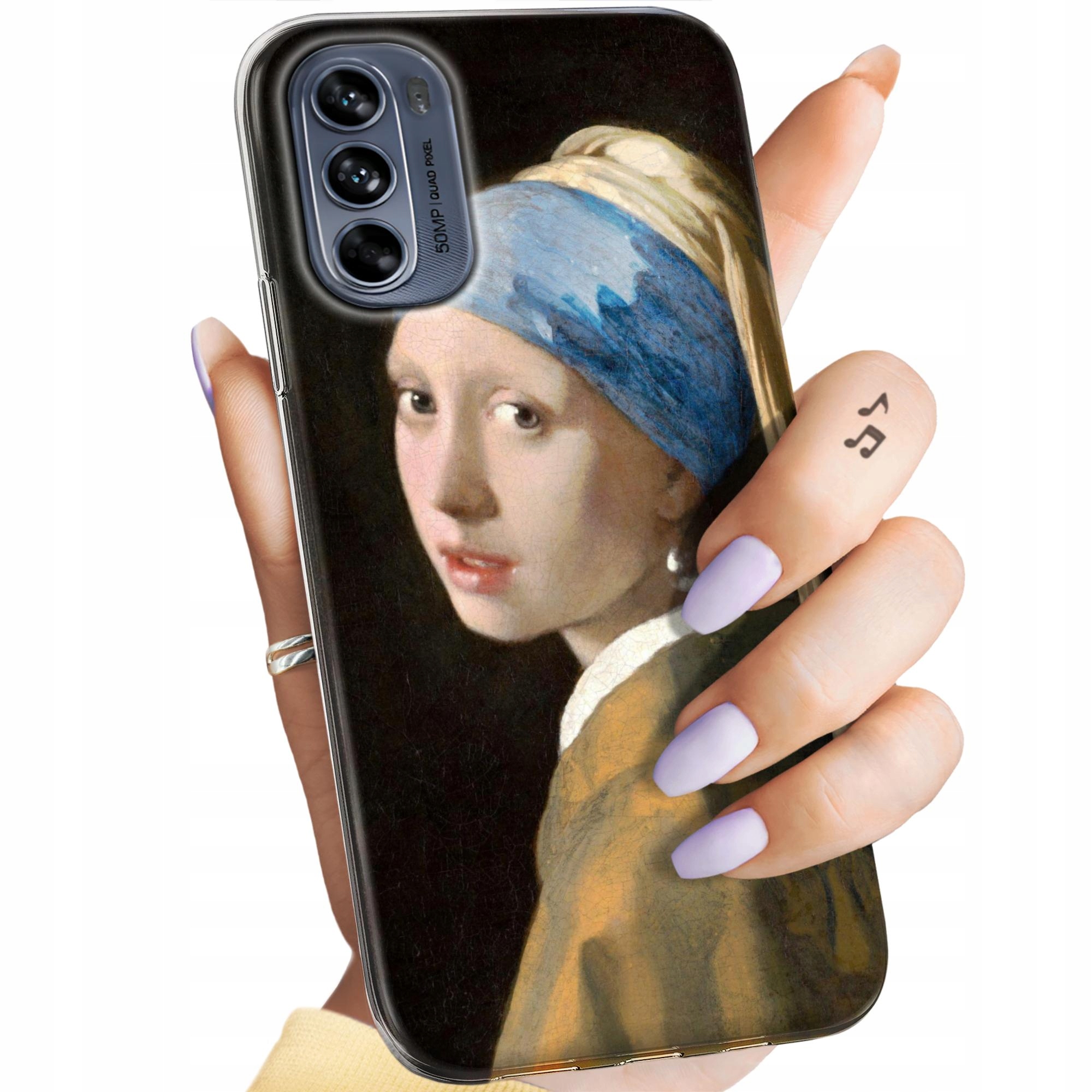 Etui Do Motorola Moto G62 5G Vermeer Johannes Malarz Obudowa Case
