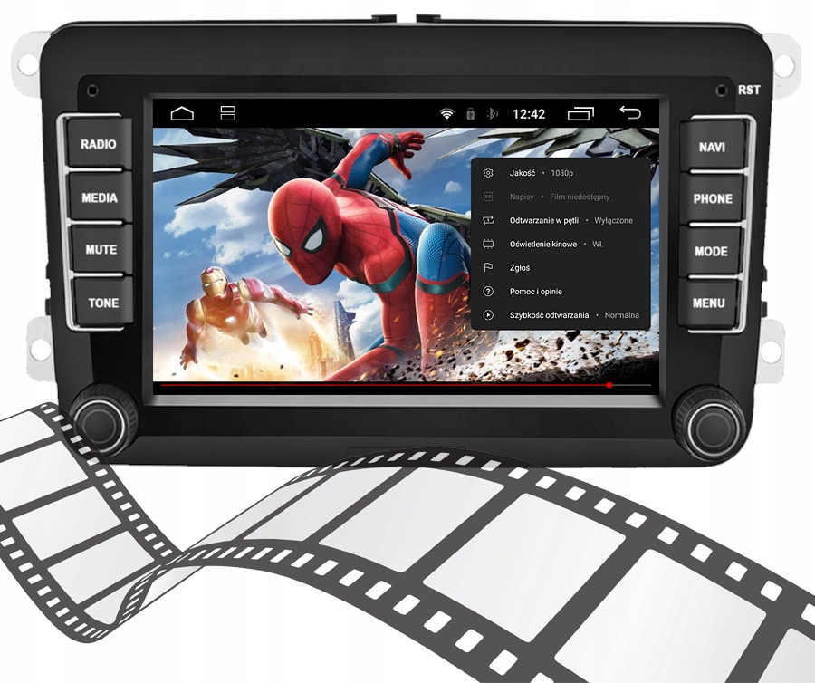 RADIO SAMOCHODOWE NAWIGACJA 2DIN RADIO VW PASSAT B6 B7 GOLF 5 V 6 VI PRO Model FORD KUGA S-MAX C-MAX