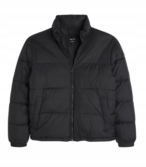 Abercrombie Hollister XL černá péřová bunda