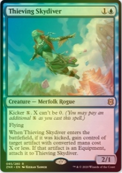 Thieving Skydiver Foil Znr Gratisy Pjotrekkk