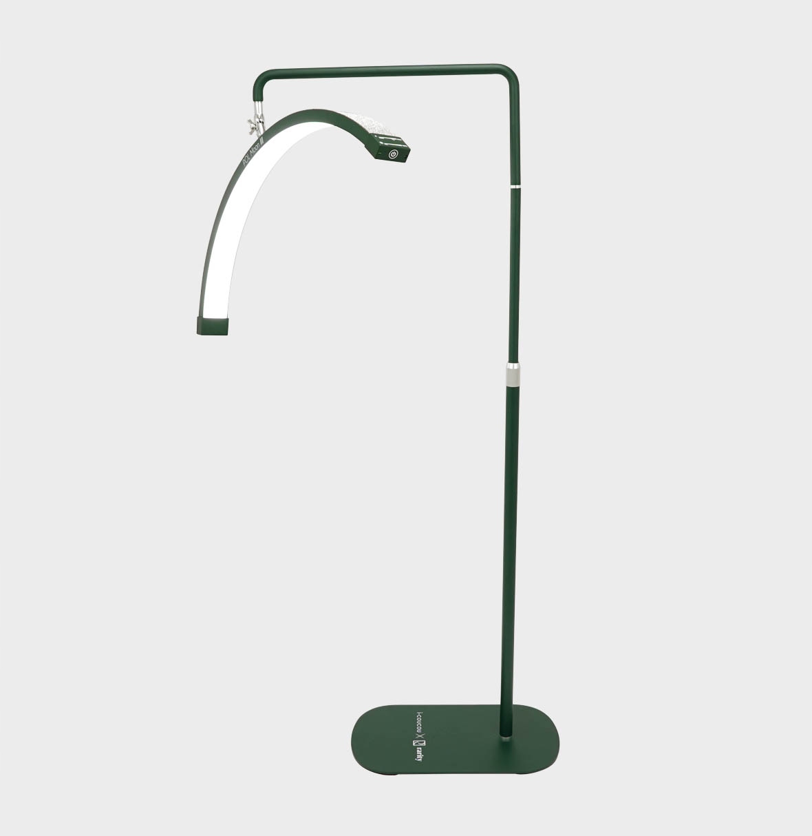 Kosmetická lampa Podlahová Stojící Nastavitelná Led Nestíněná Řasa Zelená