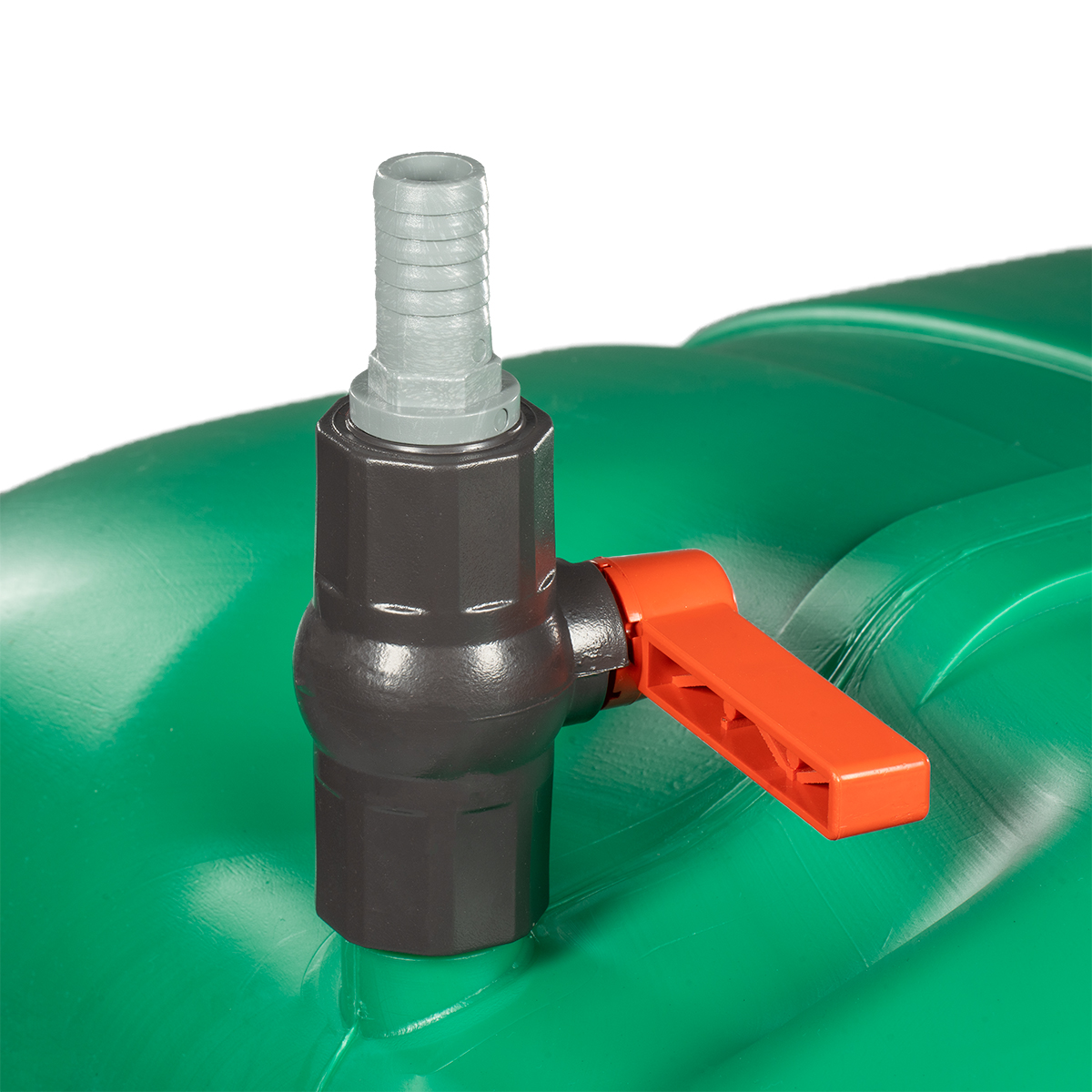 BECZKA 150L POJEMNIK ZBIORNIK NA DESZCZÓWKĘ Z KRANEM BECZKA NA WODĘ Wysokość produktu 52 cm