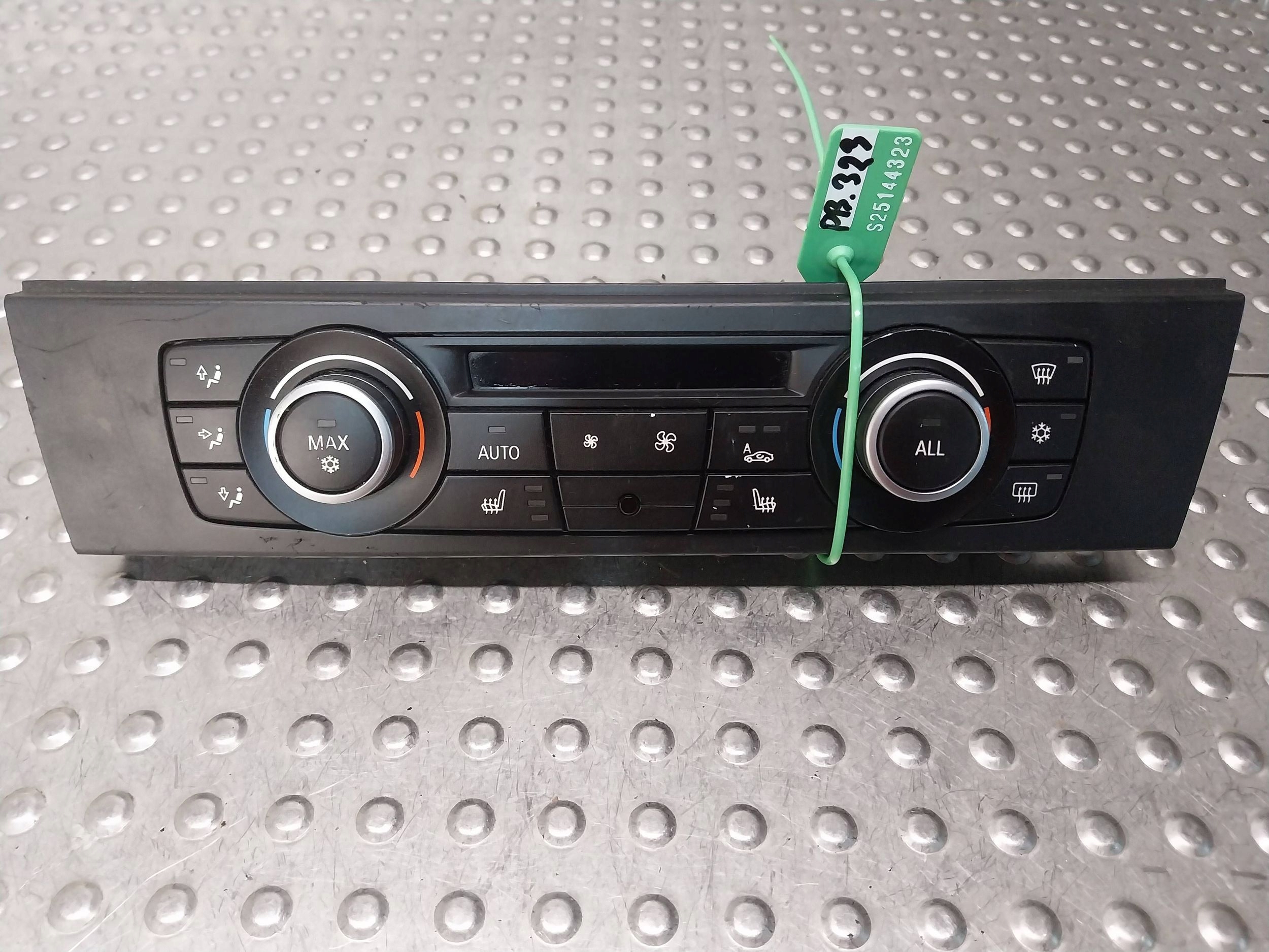 PANEL des lüfters klimaanlage 9221852 BMW E81 E82 E84 E87 E88 E90 E91 E92 E93