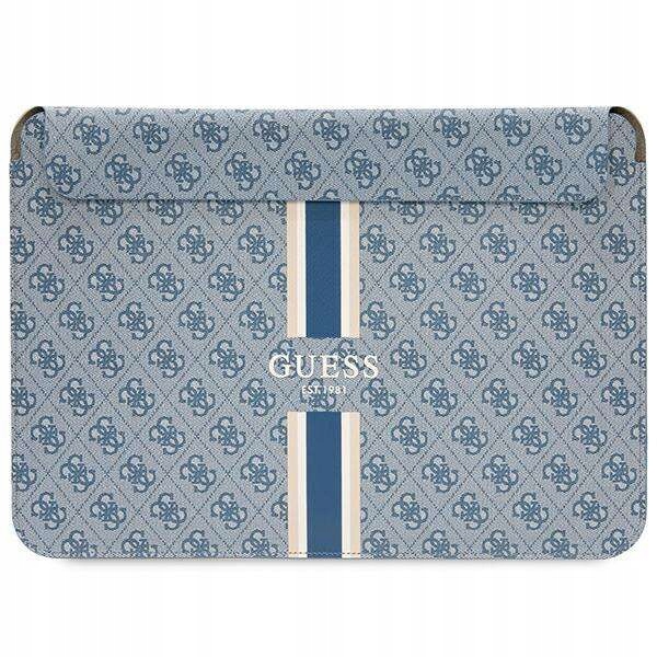 Pouzdro na notebook 14" Guess Sleeve GUCS14P4RPSB modré