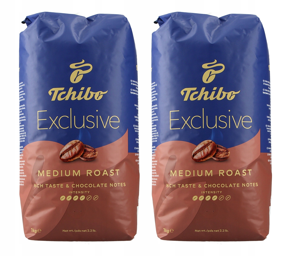 Kawa ziarnista Tchibo Exclusive Kawa Medium Roast 2 kg