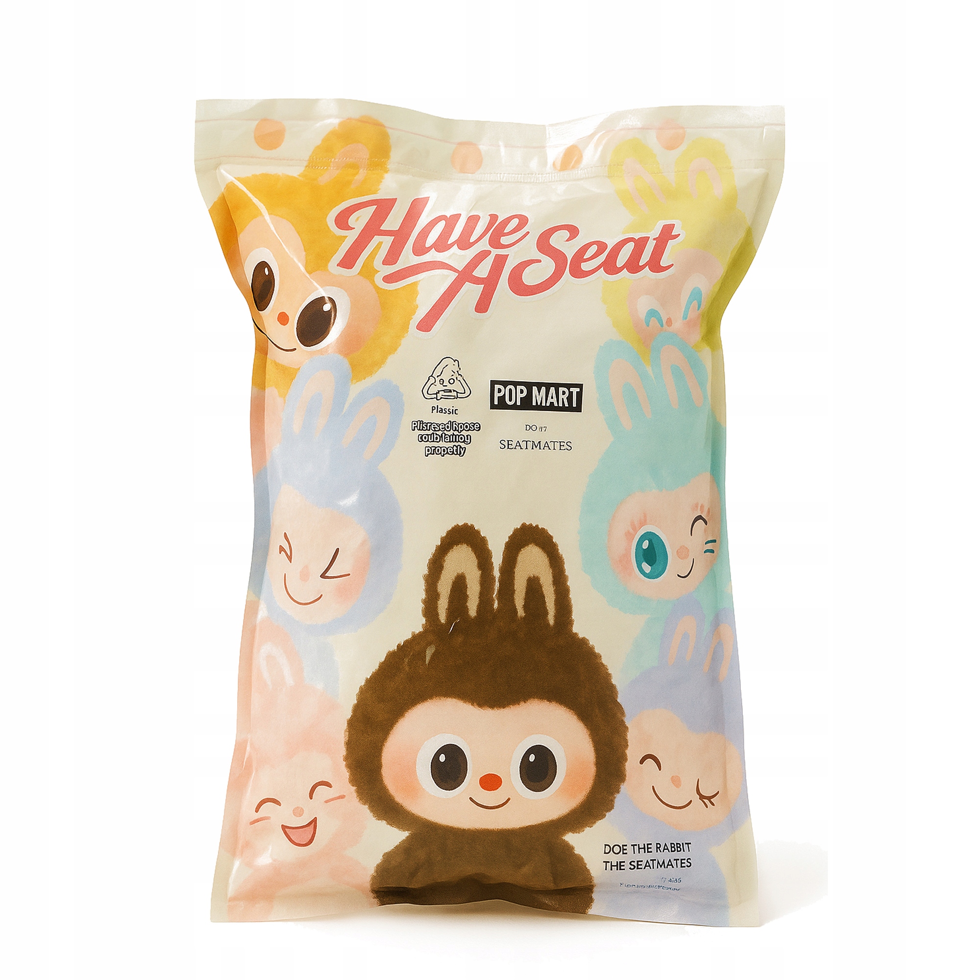 MASKOTKA LALKA LALECZKA BRELOK FIGURKA PLUSZAK NIESPODZIANKA LABUBU Marka POP MART