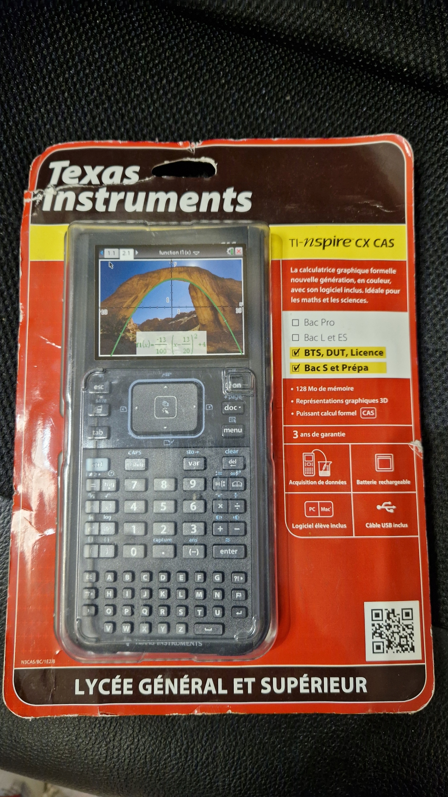 Kalkulator naukowy Texas Instruments TI-Nspire CX CAS