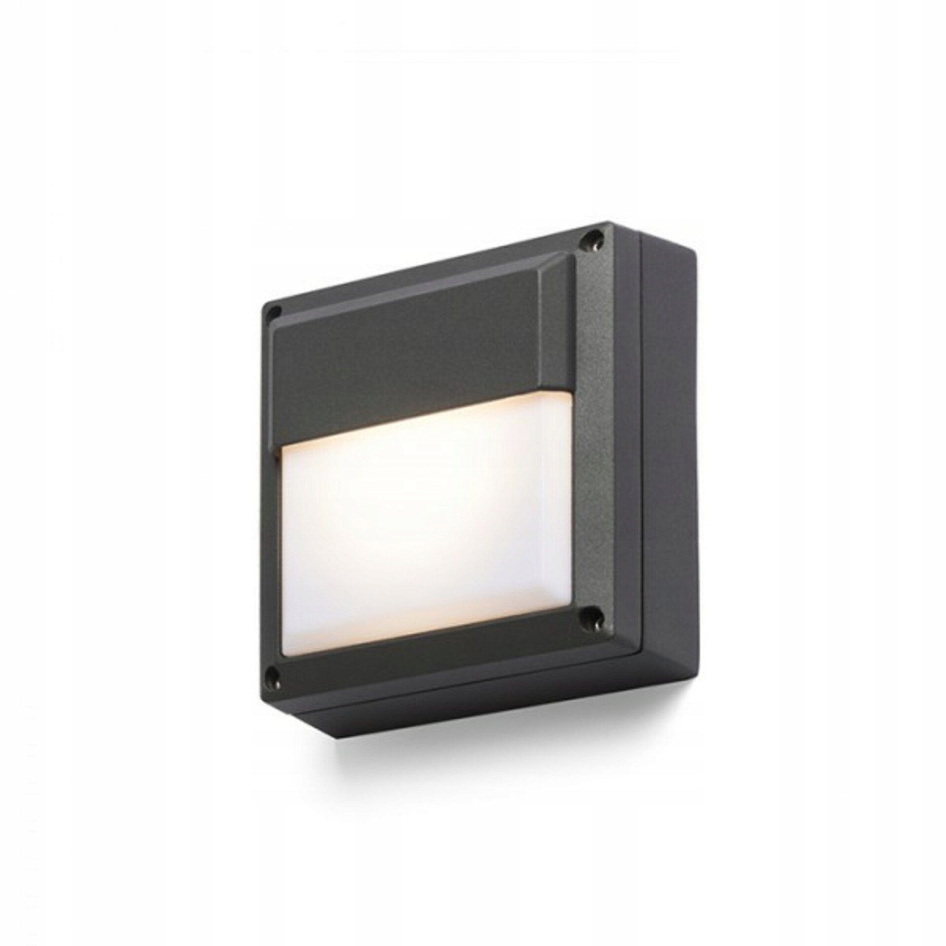 Rendl Delta 145 vonkajšie nástenné svietidlo antracitové IP54 GX53 9W