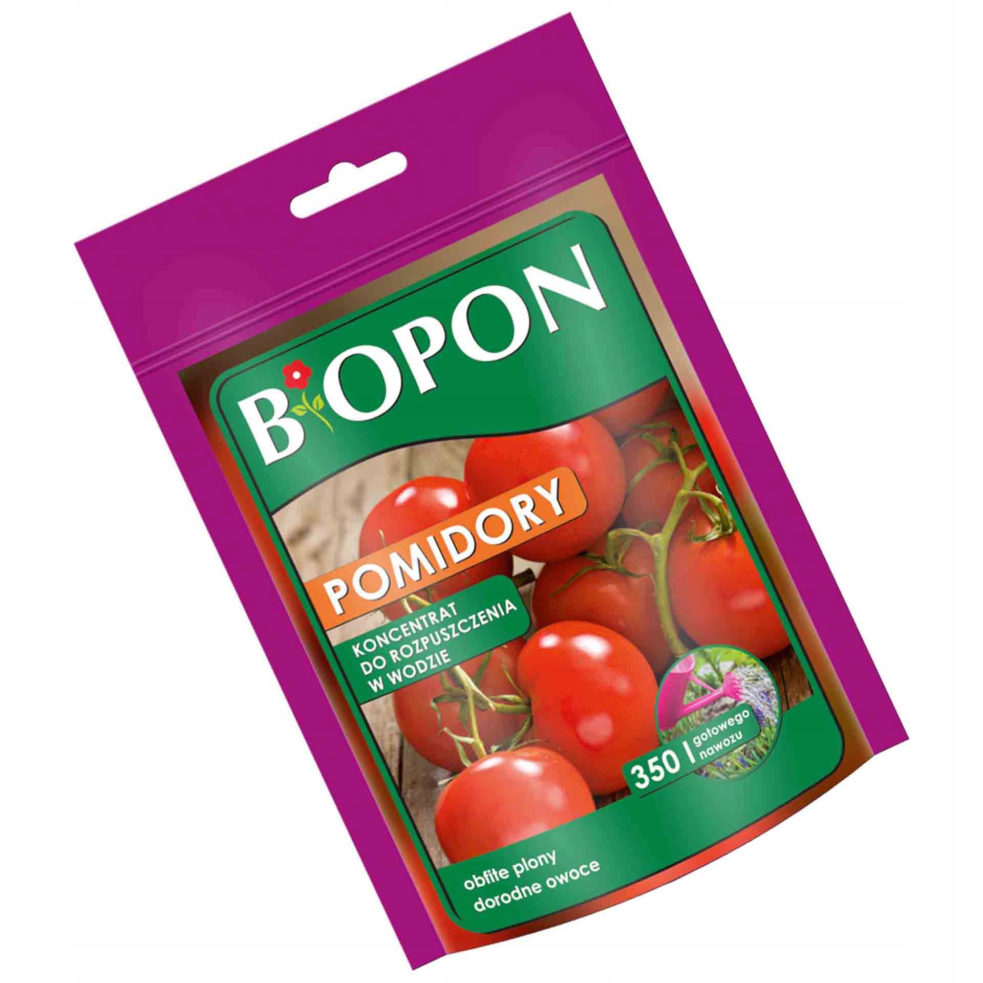 

Biopon Koncentrat Rozpuszczalny Do Pomidorów 350 g