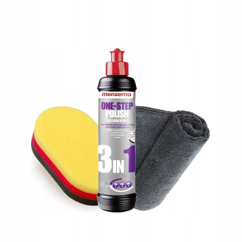 

Menzerna 3in1 Pasta Polerska 3w1 250ml Gąbka