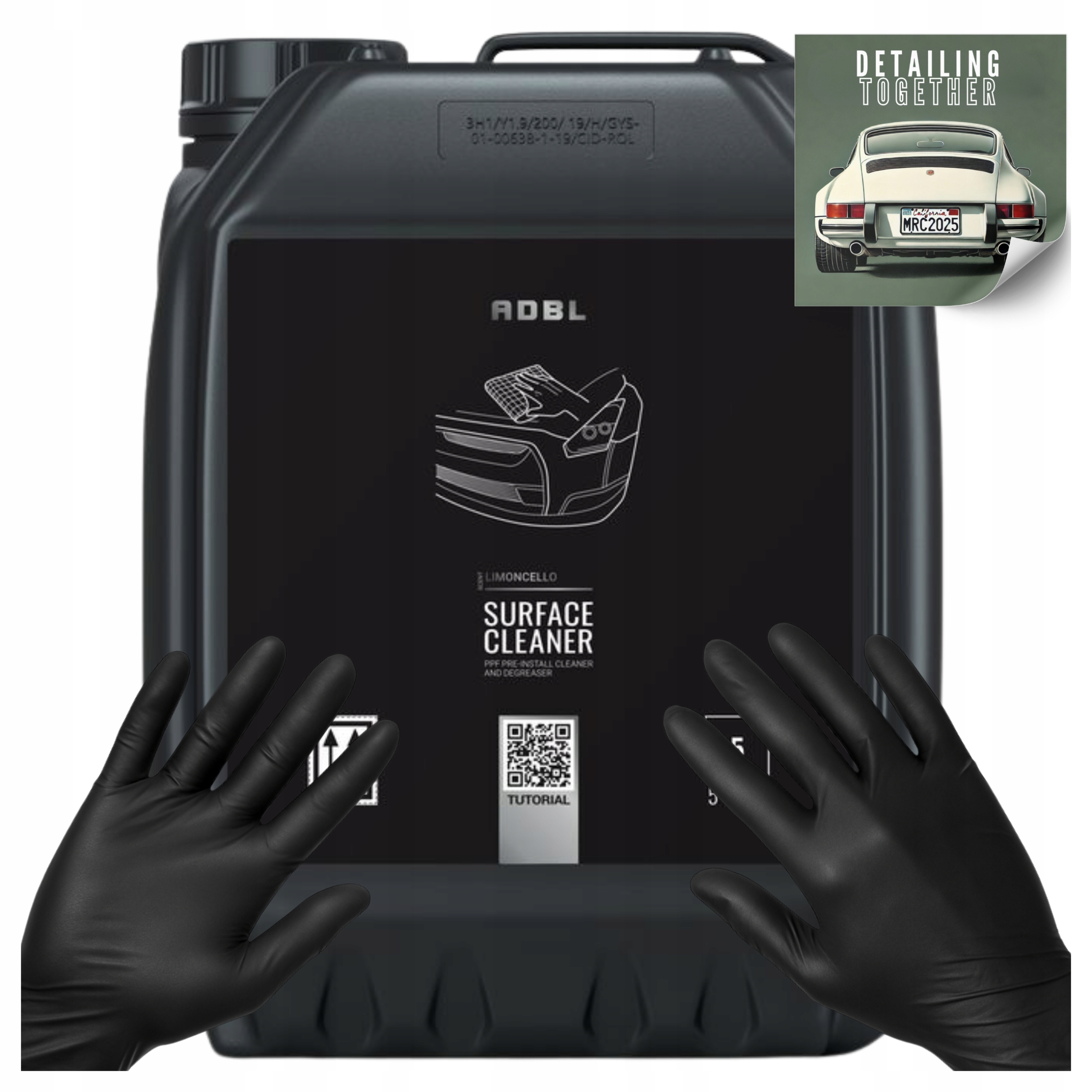 Adbl Surface Cleaner Tekutý prípravok na prípravu povrchu pod fóliu Ppf 5000 ml