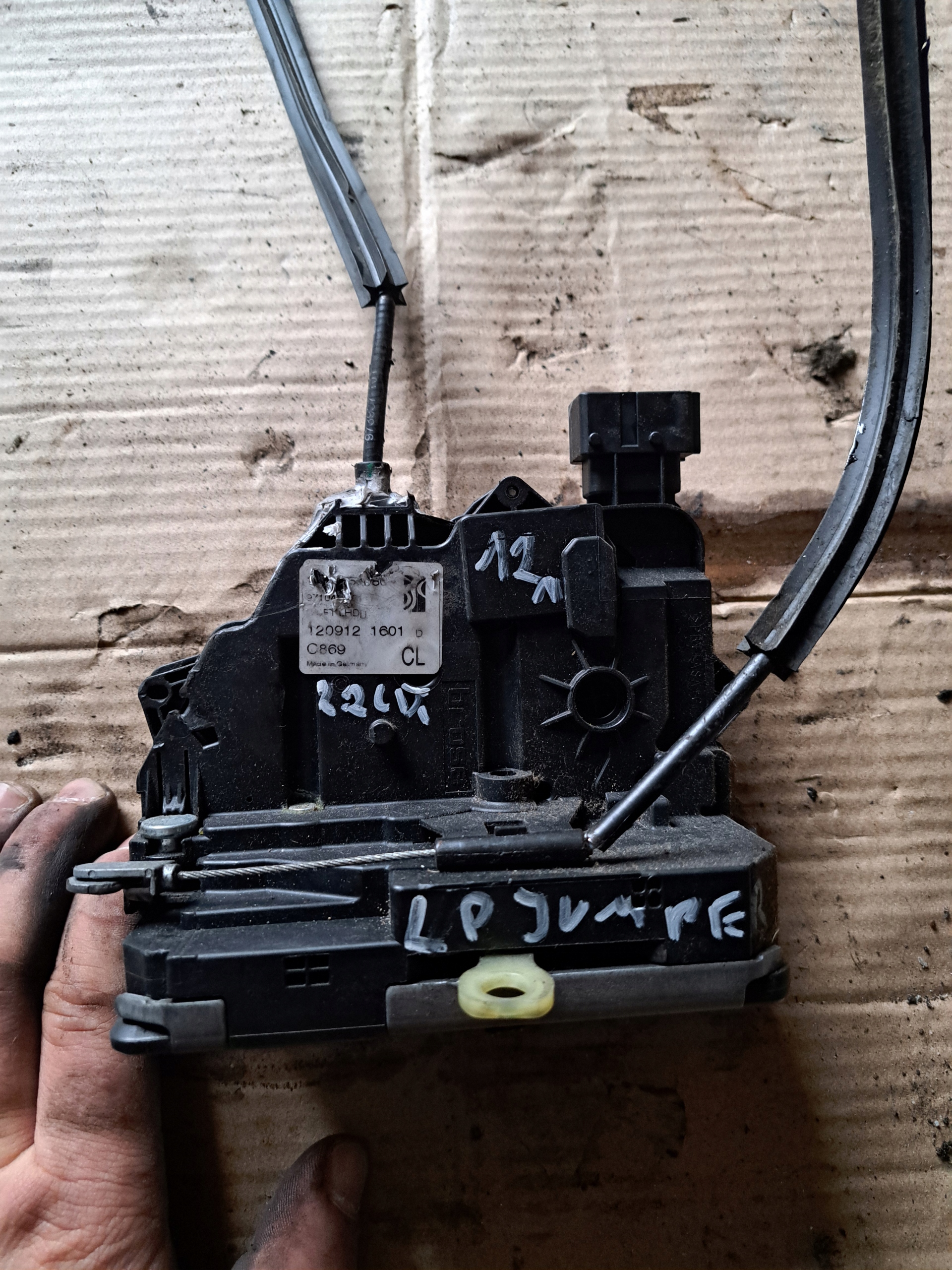 lock door left front JUMPER BOXER DUCATO III 1342155080