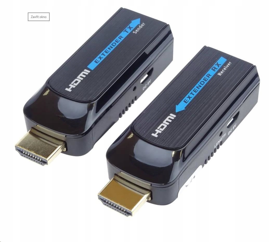Premiumcord Hdmi extender na 50 m cez jeden kábel Cat6 khext50-7