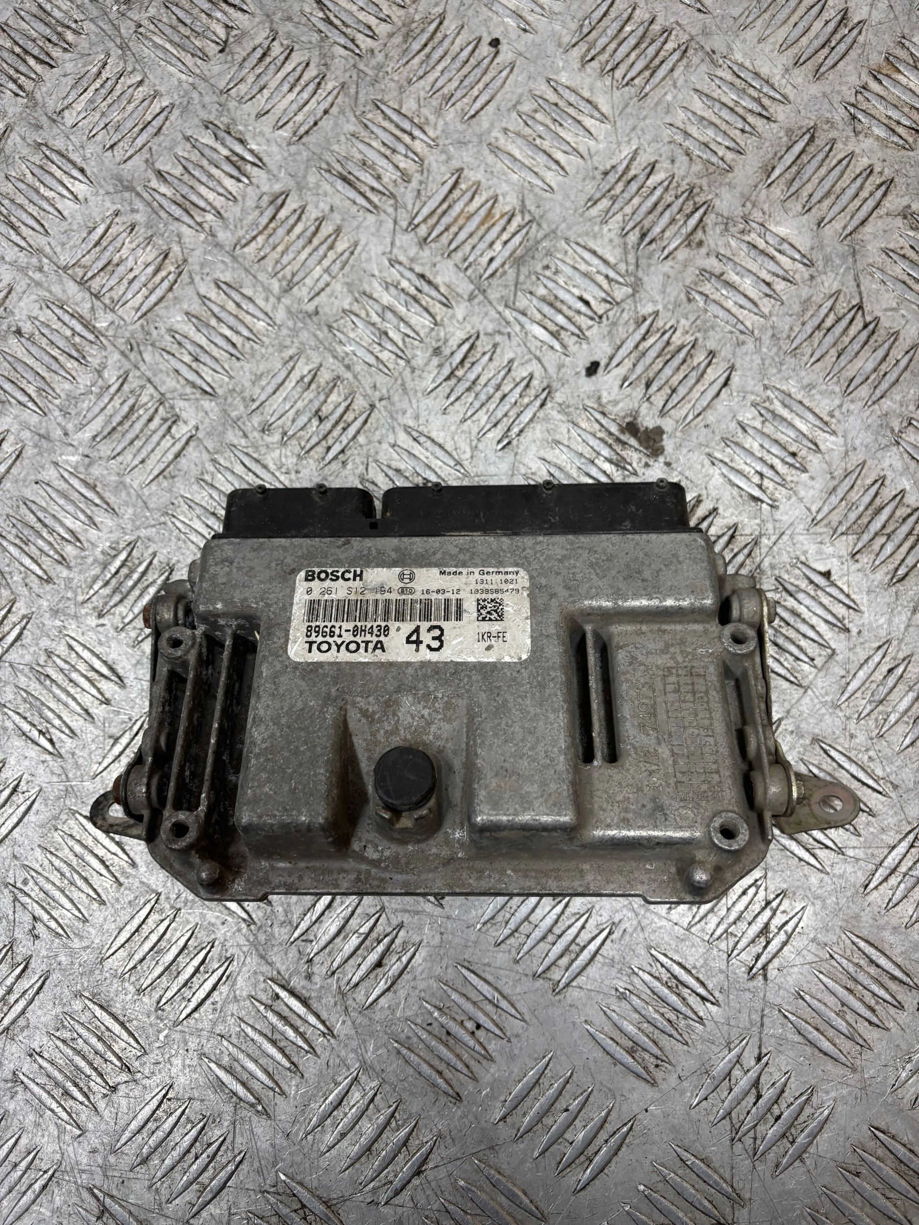 control unit of the engine computer CITROEN C1 II 1.0 89661-0H430