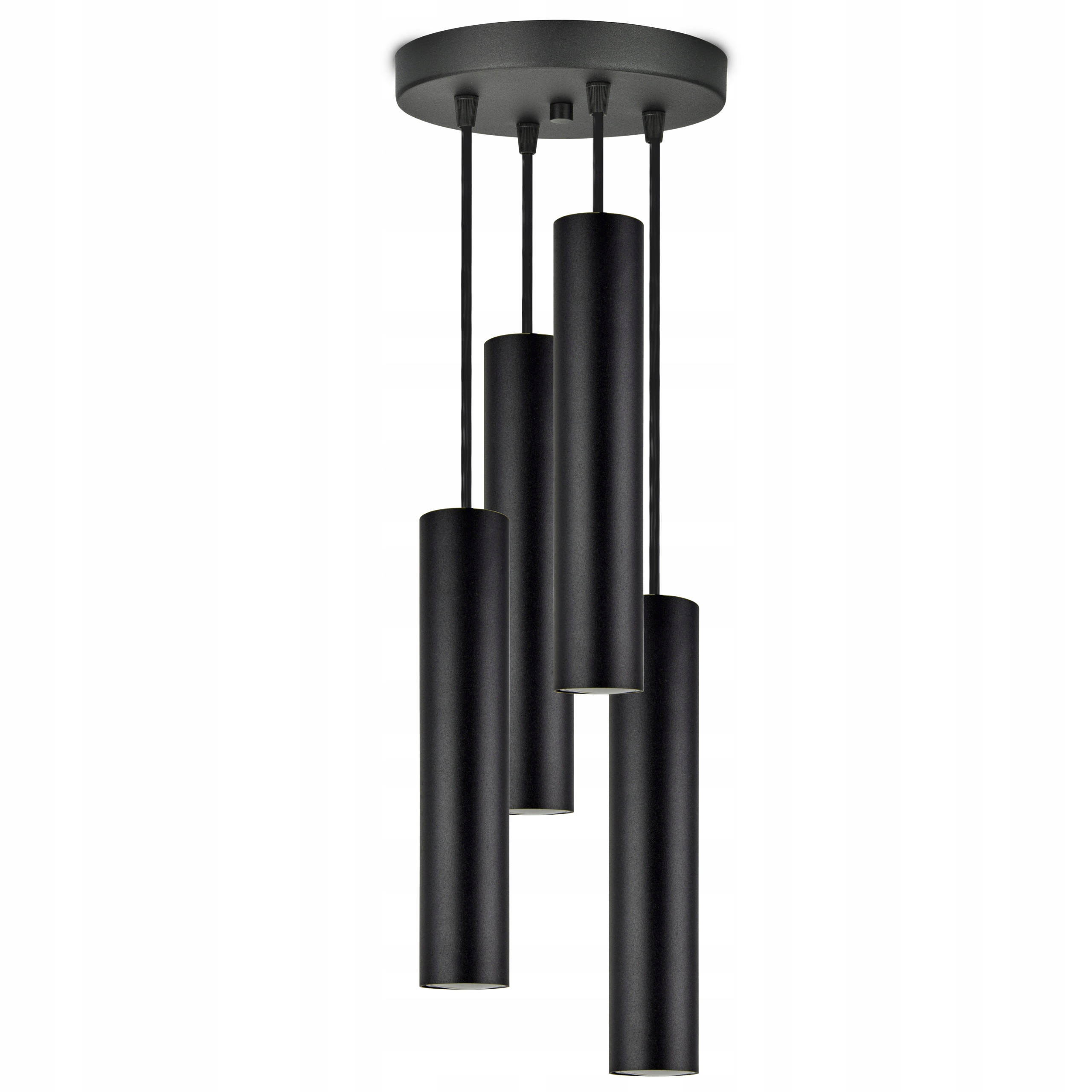 

Lampa Wisząca Żyrandol Plafon Tuby Metal Led GU10