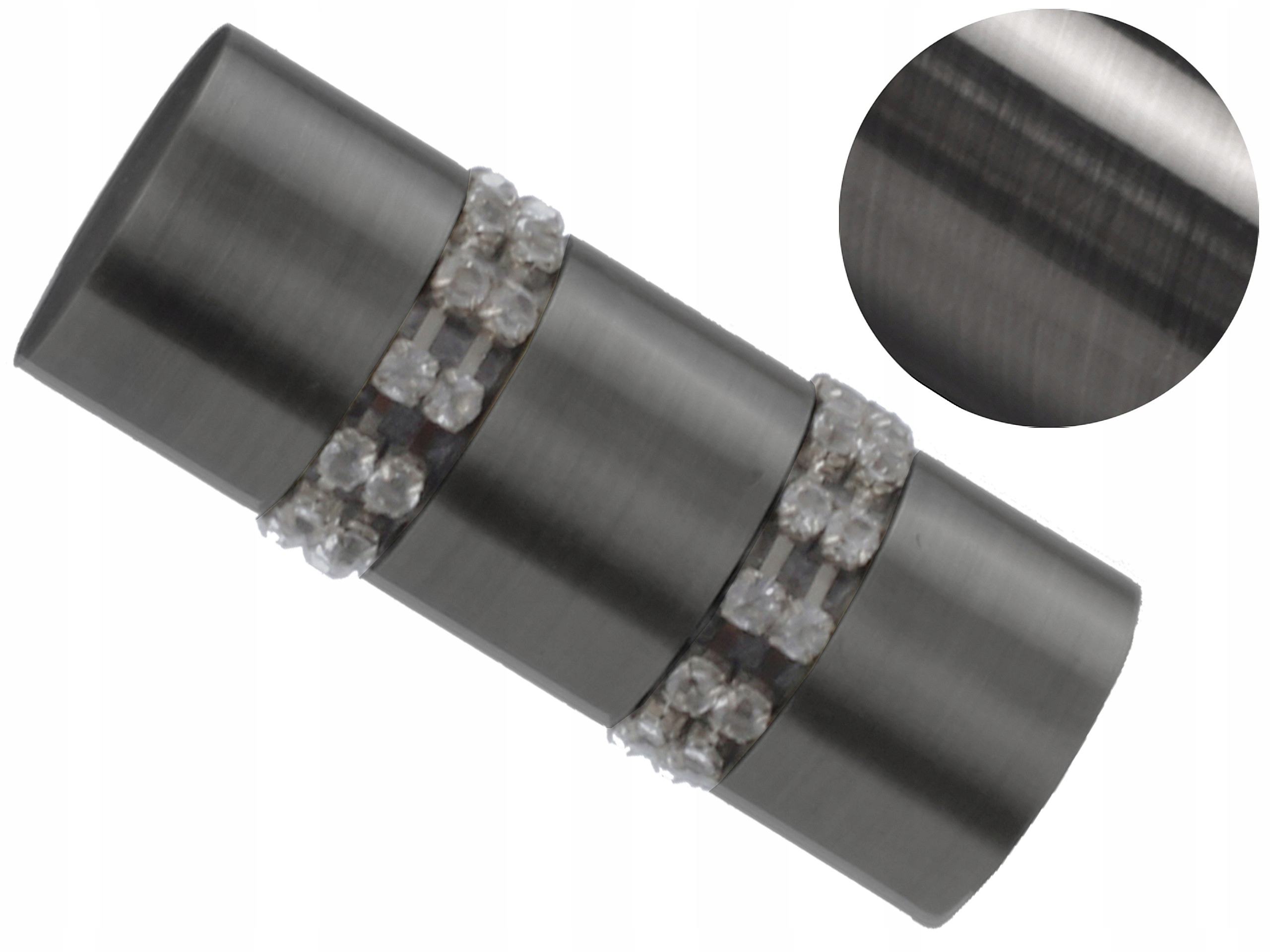 

19 mm Orion zakończenie do karnisza Antracyt