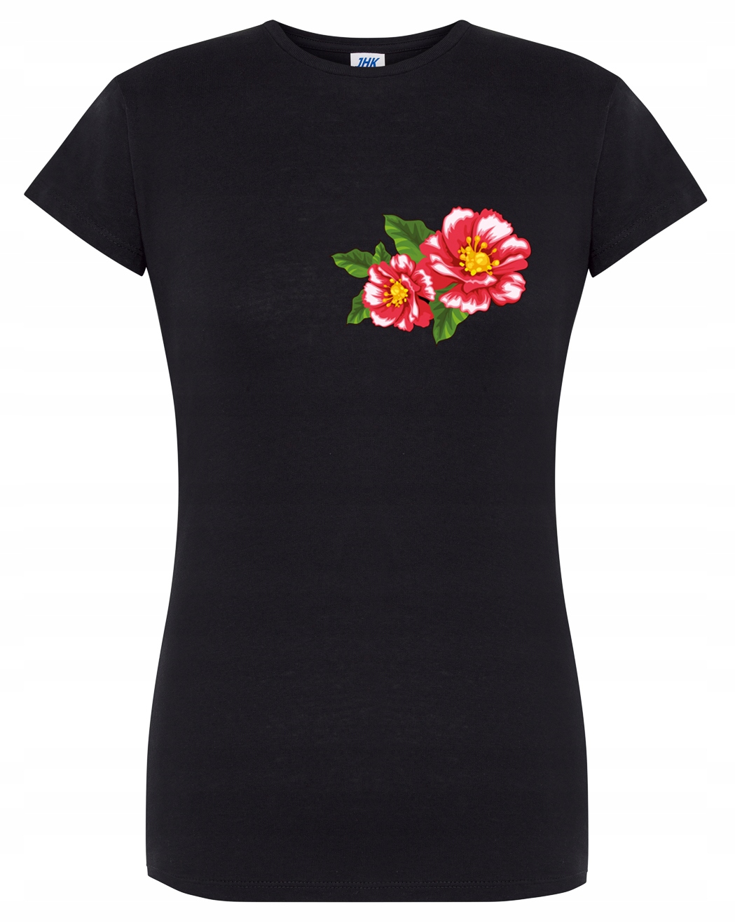 

Koszulka w kawiaty. t-SHIRT W Kolorowy Motyw XXL