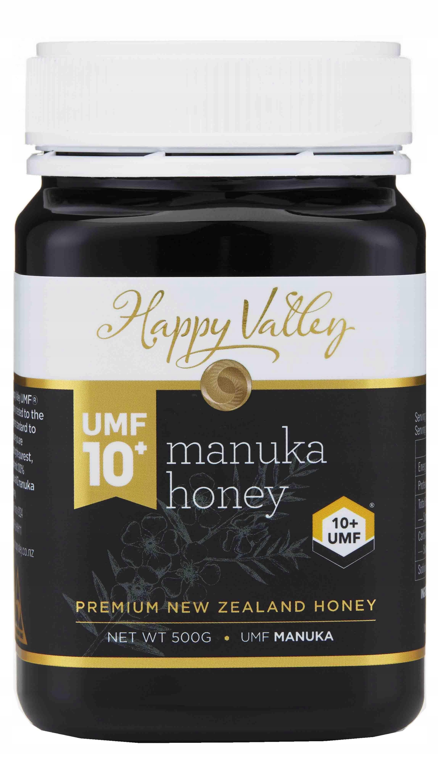 Happy Valley Med Manuka Umf 10+ Mg 263+ 500 g