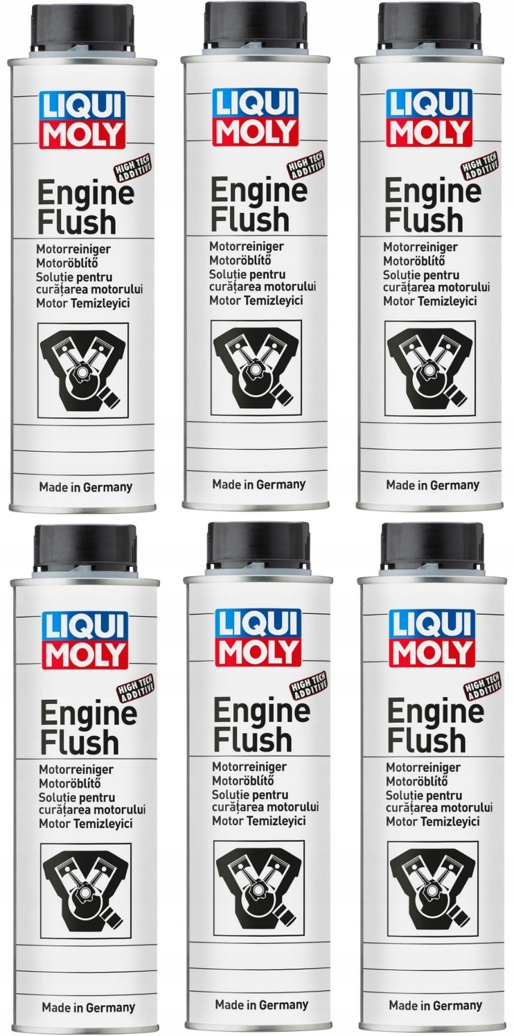 Komplet 6X Liqui Moly Płukanka Silnika Engine Flush LM2640