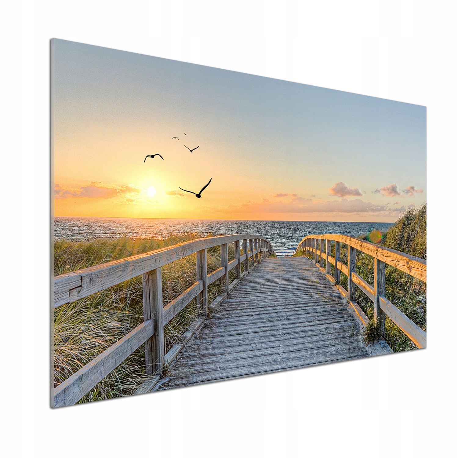 Panel do kuchyne Cesta na pláž 100 x 70 cm Lepidlo